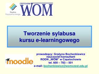 Tworzenie sylabusa kursu e-learningowego