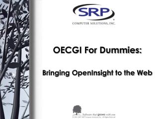 OECGI For Dummies:
