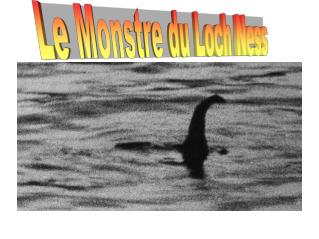 Le Monstre du Loch Ness