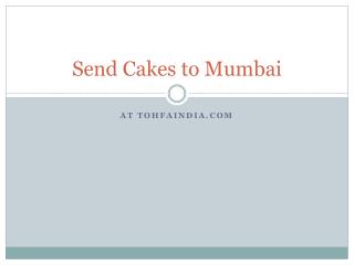 Send cakes to mumbai