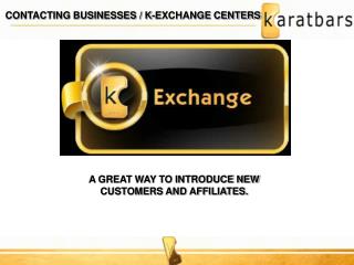 A GREAT WAY TO INTRODUCE NEW CUSTOMERS AND AFFILIATES.