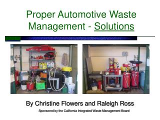 Proper Automotive Waste Management - Solutions
