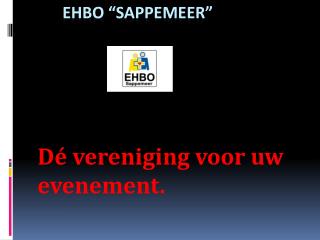 EHBO “Sappemeer”
