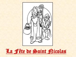 La Fête de Saint Nicolas