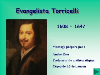 Evangelista Torricelli