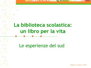 Napoli, 18 marzo 2007