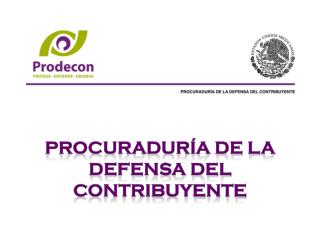 Procuraduría de la defensa del contribuyente