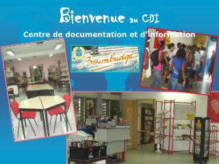 Bienvenue au CDI Centre de documentation et d’information
