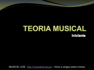TEORIA MUSICAL
