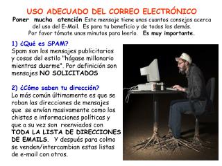 3) ¿Que hacer para evitar esto?