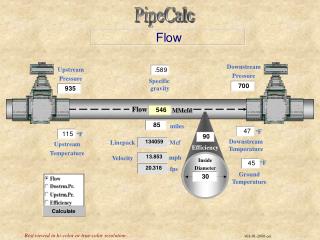 Upstream Pressure