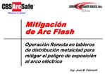 Mitigaci n de Arc Flash