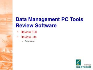 Data Management PC Tools Review Software