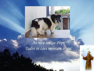 Ao meu amigo Popi: Todos os cães merecem o céu!
