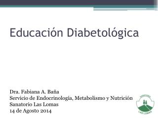 Educación Diabetológica