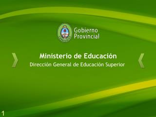 Ministerio de Educación