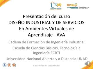 Cadena de Formación de Ingeniería Industrial