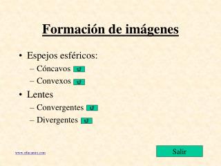 Formación de imágenes