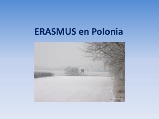 ERASMUS en Polonia