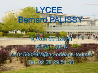 LYCEE Bernard PALISSY