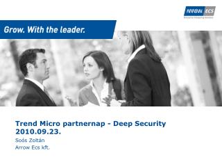Trend Micro partnernap - Deep Security 2010.09.23.