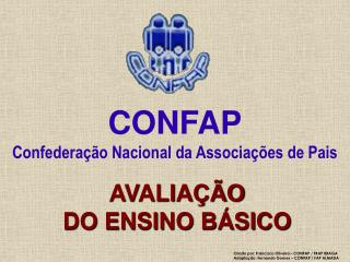 AVALIAÇÃO DO ENSINO BÁSICO