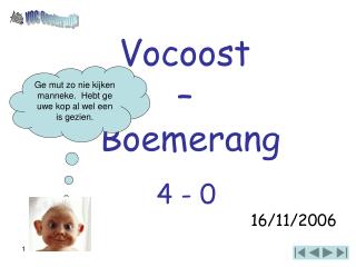 Vocoost – Boemerang