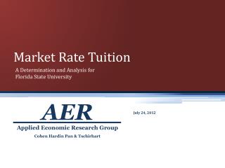 Market Rate Tuition