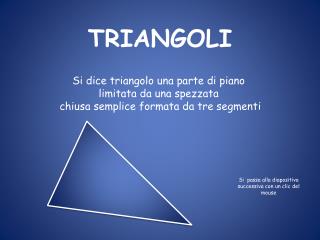 TRIANGOLI