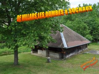 DE VILLARS LES DOMBES à SOCHAUX
