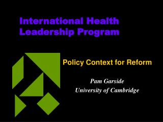 International Health Leadership Program
