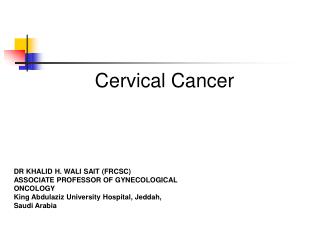 Cervical Cancer