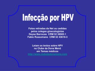 Infecção por HPV