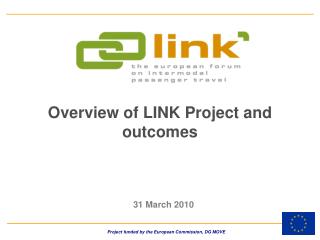 Overview of LINK Project and outcomes