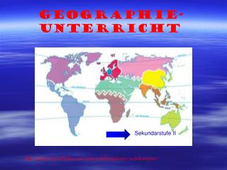 Geographie-Unterricht
