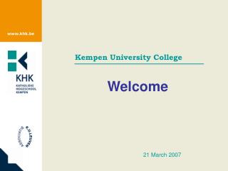 Kempen University College