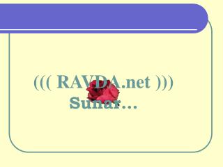 ((( RAVDA ))) Sunar…