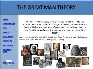 great man hypothesis