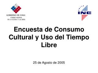 Encuesta de Consumo Cultural y Uso del Tiempo Libre