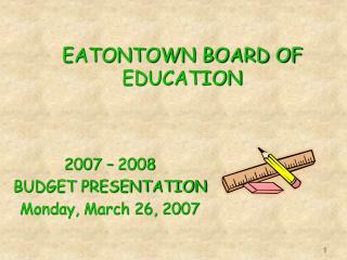 EATONTOWN BOARD OF EDUCATION