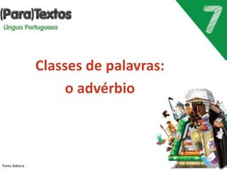 Classes de palavras: o advérbio