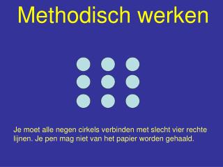 Methodisch werken