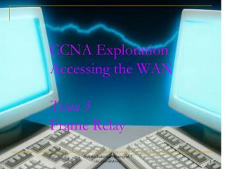 CCNA Exploration Accessing the WAN Тема 3 Frame Relay