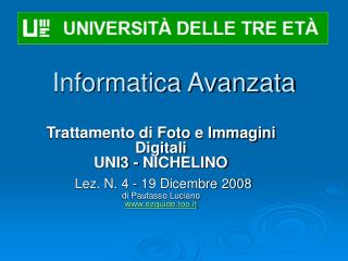 Informatica Avanzata