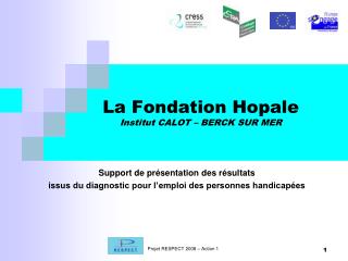 La Fondation Hopale Institut CALOT – BERCK SUR MER