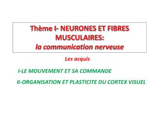 Les acquis