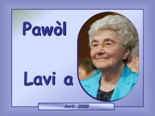 Pawòl Lavi a