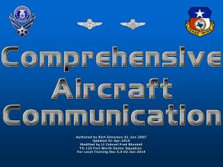 Authored by Rich Simerson 01-Jun-2007
