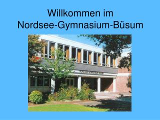 Willkommen im Nordsee-Gymnasium-Büsum