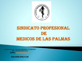 SINDICATO PROFESIONAL DE MEDICOS DE LAS PALMAS